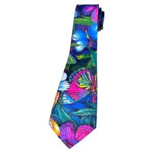 San Sun Mens Butterfly Tie Silk Necktie‎